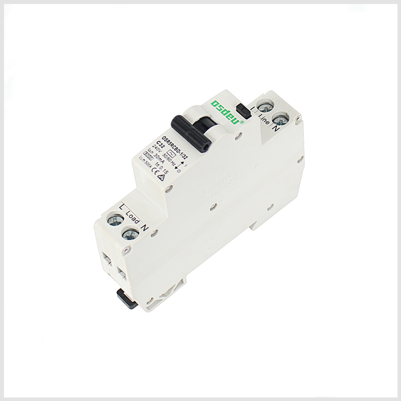 OSM10 18mm wide, compact, electromagnetic RCBO