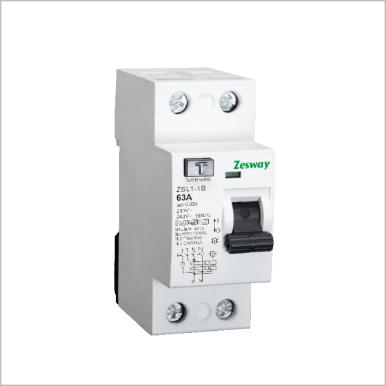 ZSL1-1B，Type B Residual Current Circuit Breaker (RCCB)