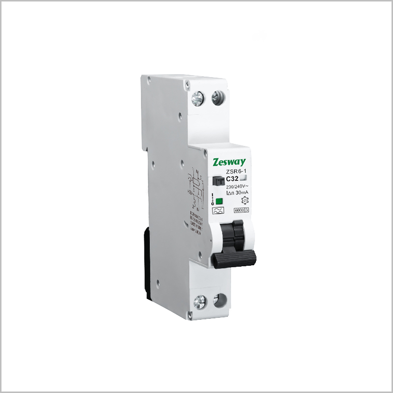 OSM10 18mm wide, compact, electromagnetic RCBO